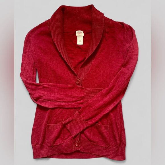 Mossimo Supply Co. Sweaters - Mossimo Supply Co. Women's Deep Red Cardigan